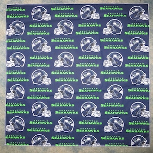Nfl SEATTLE SEAHAWKS Football Head Bandana 2 Sizes offered Large & XLarge New