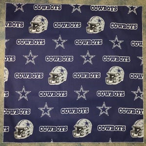 Nfl Dallas Cowboys hoofdbandana (helmversie) 2 maten aangeboden, L en XL