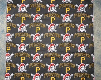 Bandana pour la tête MLB PITTSBURGH PIRATES/étoffe d'encouragement ~ 2 tailles offertes, grand et très grand