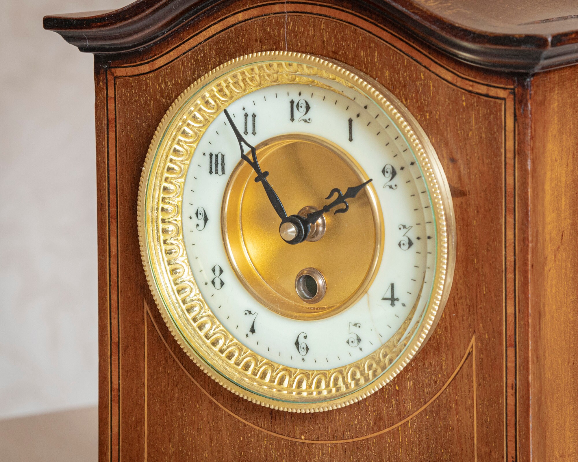 Upcycled Antique Wooden Mantel Clock. Etsy UK