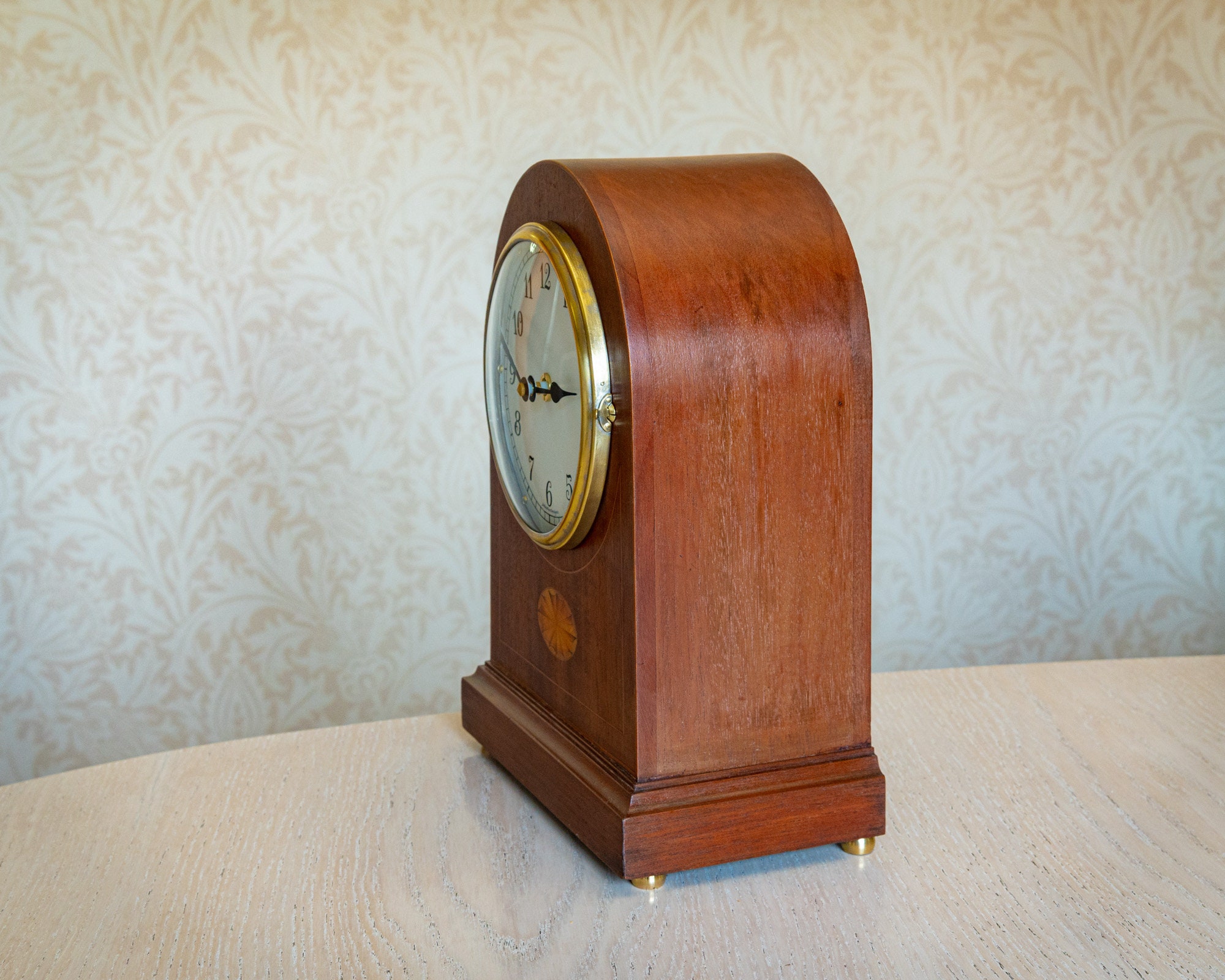 Upcycled Antique Wooden Mantel Clock. Etsy UK