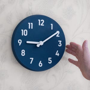 Stylish, circular wall clocks.