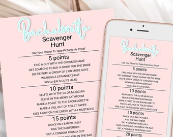 Paris Scavenger Hunt Template - Etsy