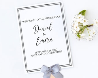 Wedding Fans, Ceremony Program,  Order of Events, Corjl Template, Instant Download, Printable PPW-NY21S