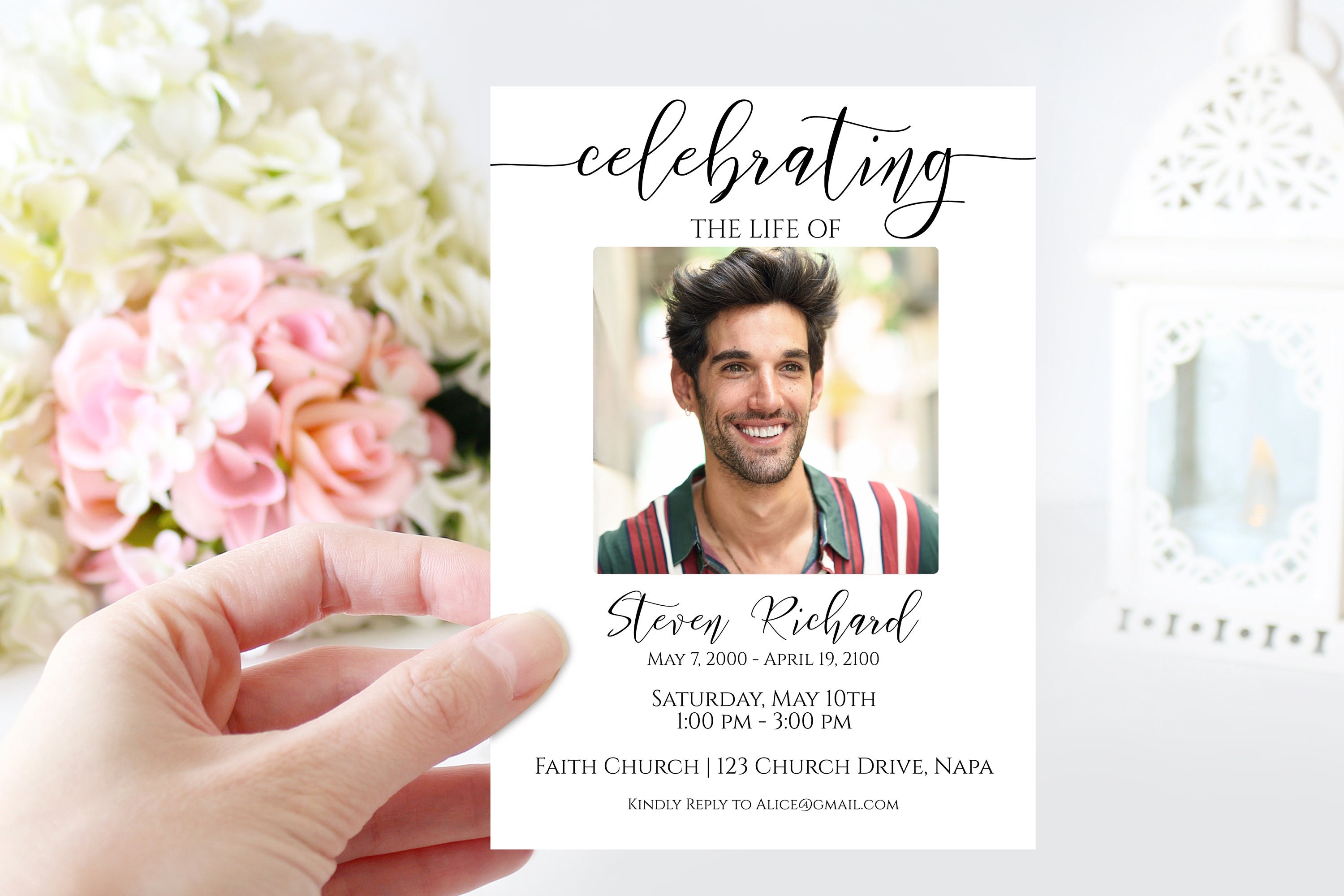 Celebrating The Life Of Template Celebrating The Life Of Template