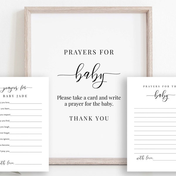 Prayers for Baby - Etsy