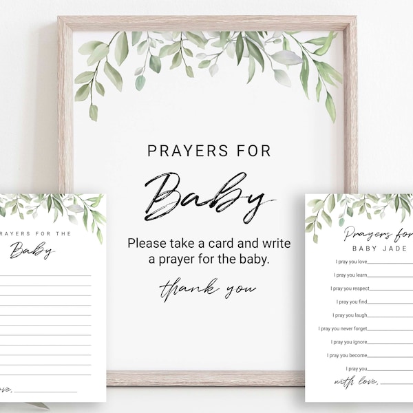 Prayers for Baby - Etsy