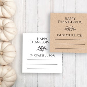 Thanksgiving dankbaarheid kaartsjabloon, oogstthema dankbare activiteit, ik ben dankbaar voor... HARVEST-S2