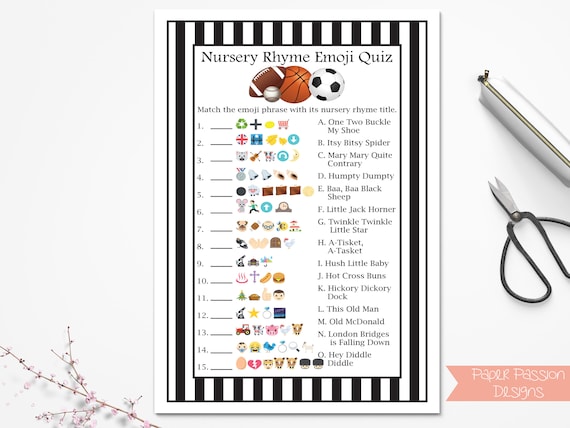 Spiksplinternieuw Sport Emoji Baby Books Game Black and White Referee Stripe | Etsy BZ-36