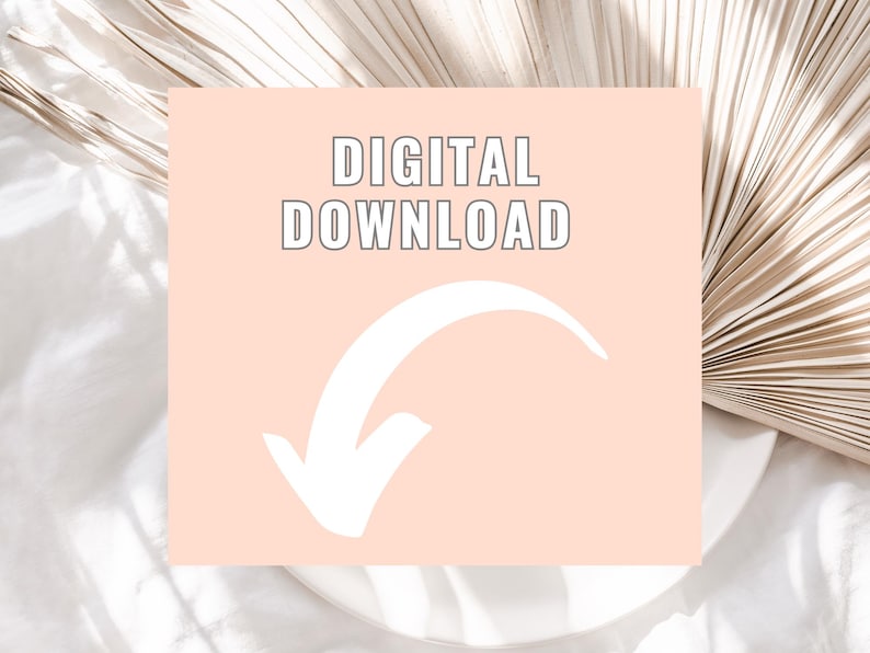 May include: A pink digital download graphic with a white arrow pointing down. The text "DIGITAL DOWNLOAD" is in black.