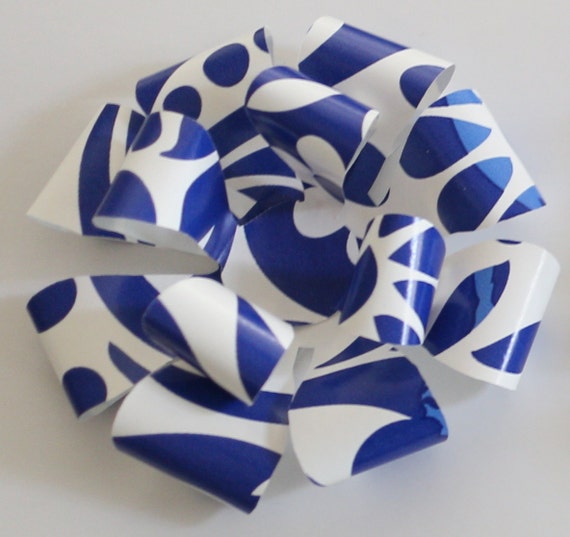 bowmedium paper bow template gift bow template diy etsy paper bow template