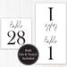 Table Numbers Wedding Square Table Numbers Printable Tented - Etsy