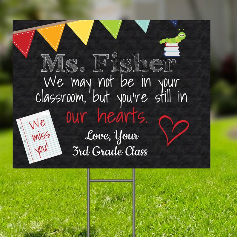 Teacher Appreciation Week Yard Sign Honk for Teachers School Etsy