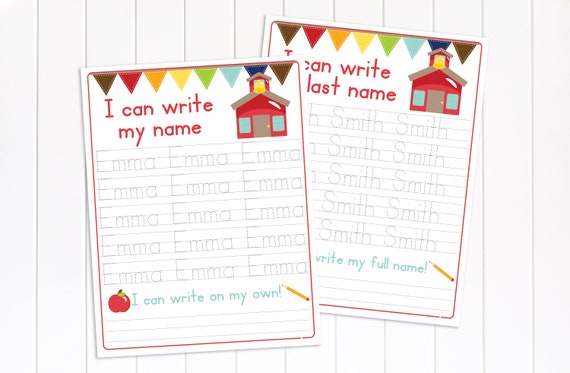 name tracing worksheet preschool activity educational tool
