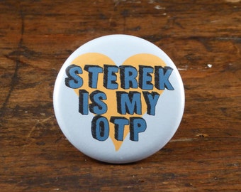 Sterek Is My OTP - Teen Wolf 2.25 » bouton pinback / badge, aimant ou aimant