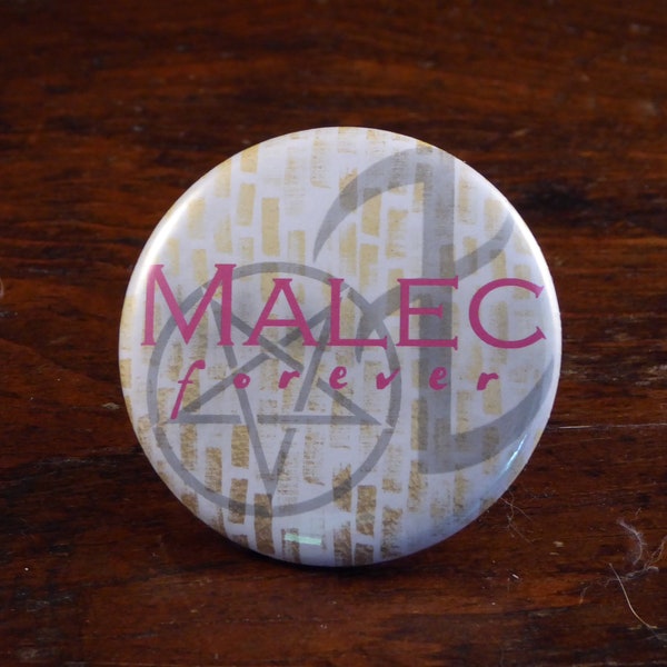 Malec Forever - Shadowhunters inspired 2.25" pinback button/badge, ornament or magnet