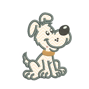 Dog Applique Design 5 sizes included.Machine embroidery design. Bear Embroidery design PES,Kid Embroidery, embroidery design,Applique