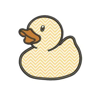 Duck appliqué  Design 8 sizes included.Machine embroidery design. Baby Embroidery design PES,Kid Embroidery, embroidery design,Applique