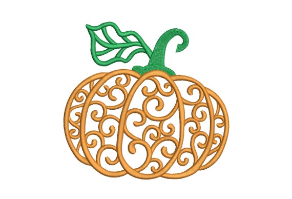 Pumpkin embroidery 7 sizes Halloween embroidery included. Machine embroidery design.  Embroidery design ,PES, Kids Embroidery
