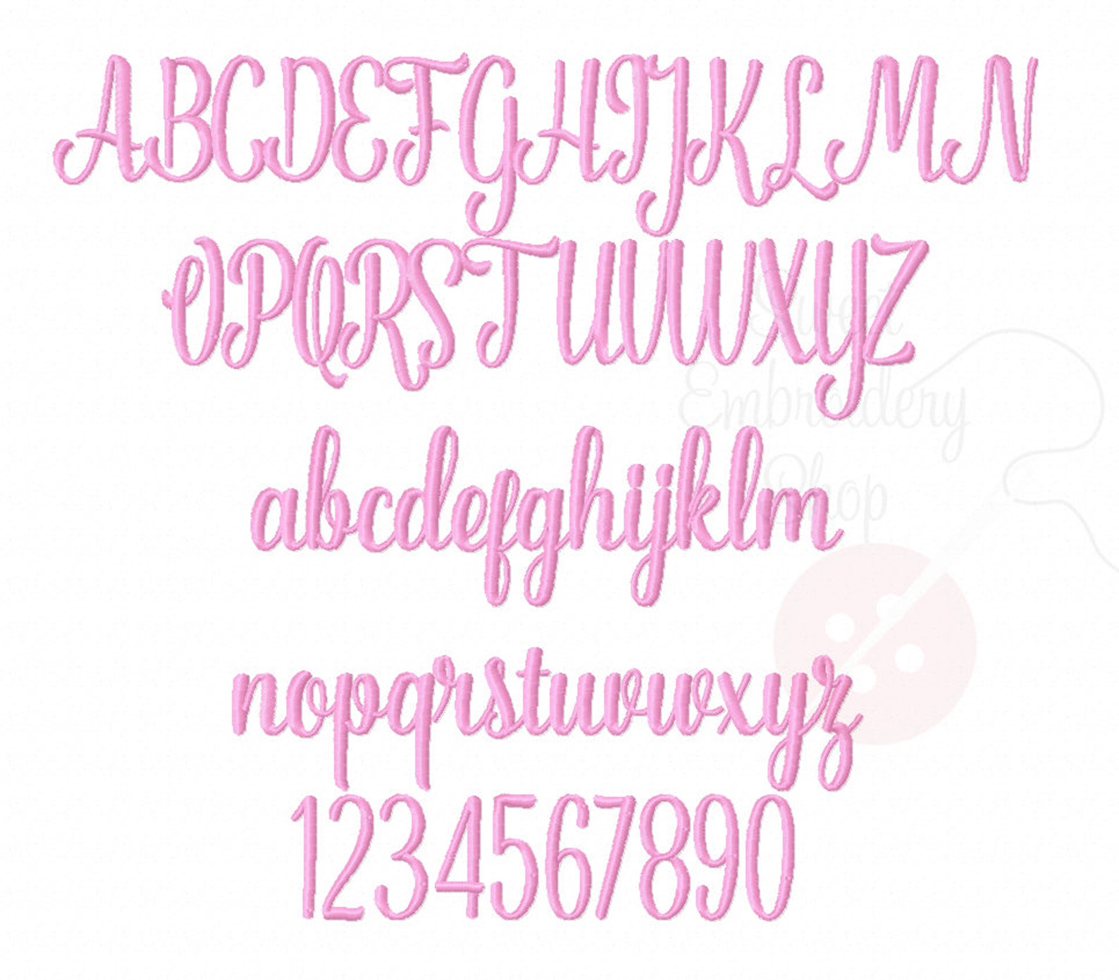 Embroidery Fonts Bx Format