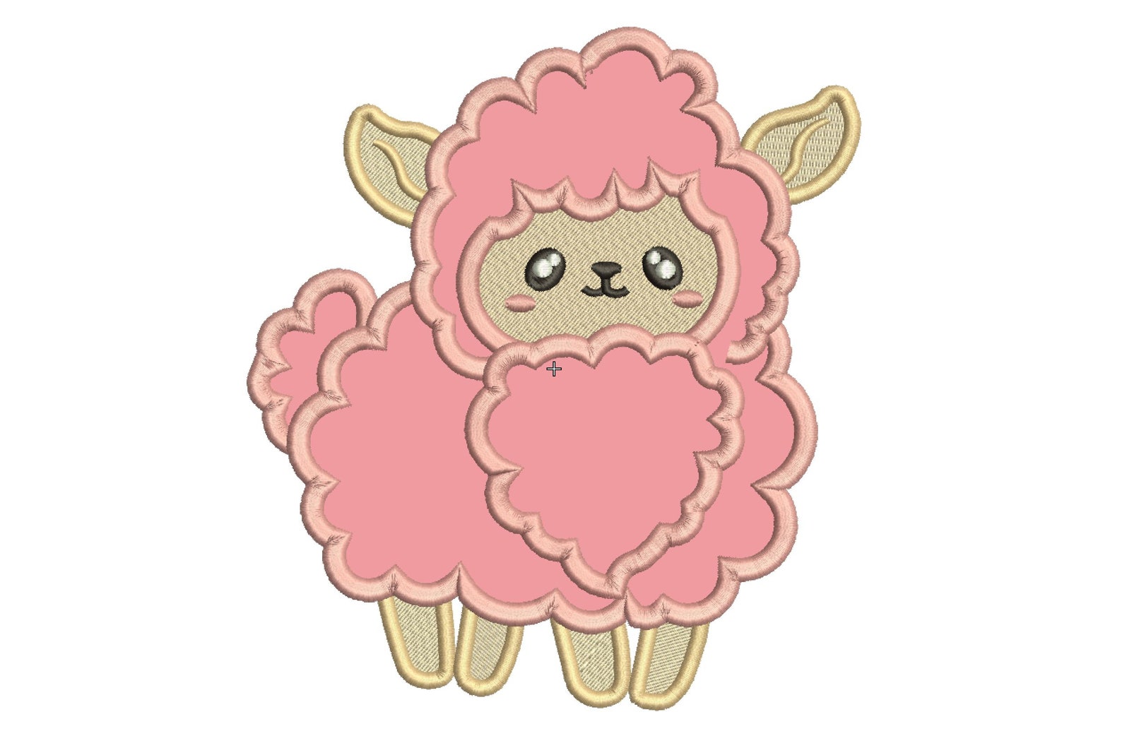 Sheep Applique Design. 7 Sizes Included. Machine Embroidery Etsy