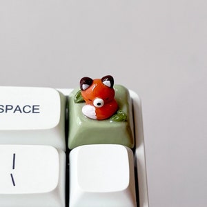 Fox Artisan Keycap Fox Keycap Cute Keycaps Handmade Animal Keycaps - Etsy