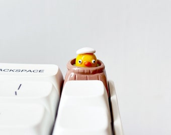 Otori-sama Keycap | Artisan Keycaps | Handmade | Duck Keycap