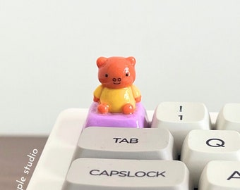 Grunty Artisan Keycap | Pig Keycap | Cute Keycaps | Handmade | Miffy Grunty