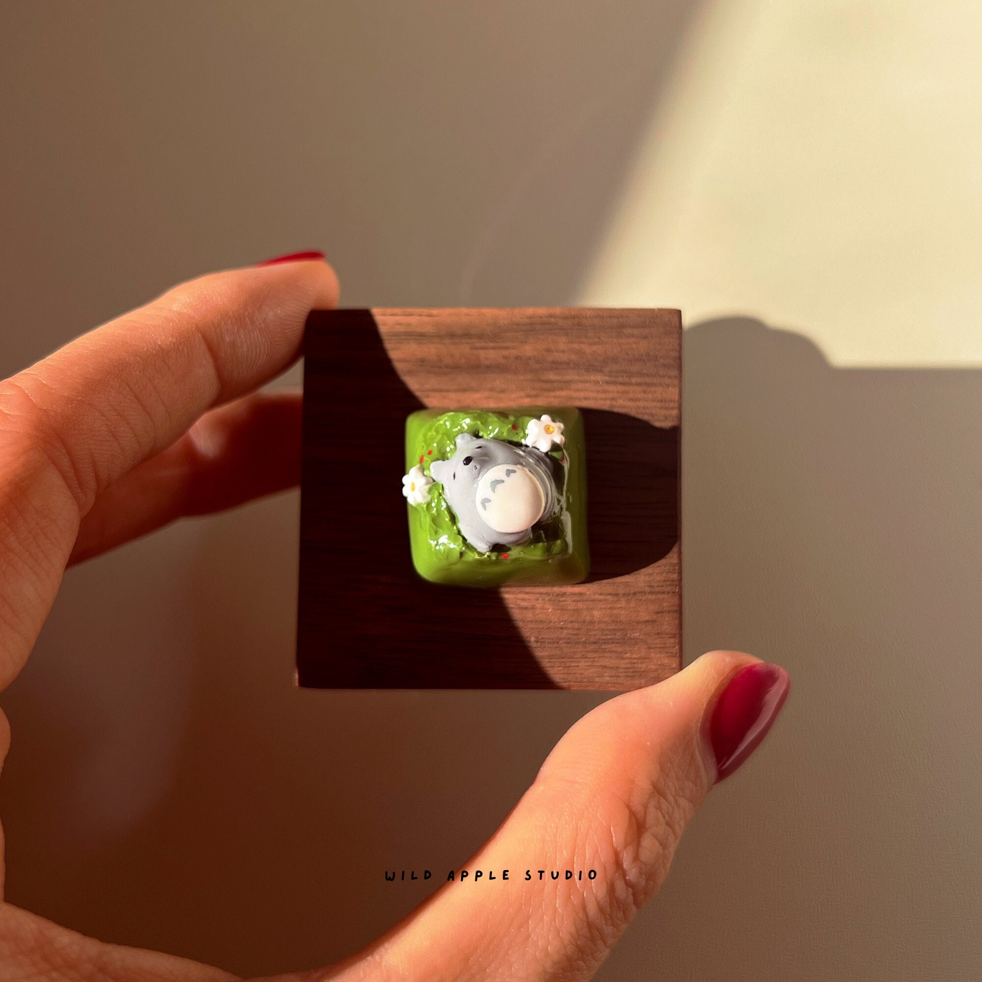 Totoro Artisan Keycap My Neighbor Totoro Artisan Keycaps Handmade 
