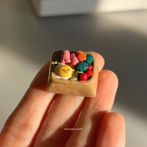 Bento Box Artisan Keycap | Custom Keycaps | Handmade | MX Stem