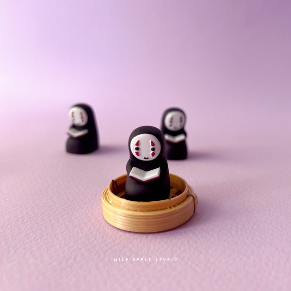 No Face Artisan Keycap | Spirited Away Keycap | Artisan Keycaps | Handmade | Studio Ghibli Keycap | Cute Keycap