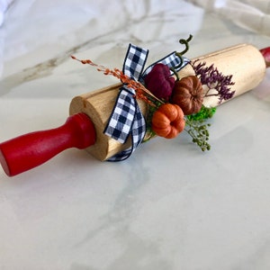 Porte-photos pour rouleau à pâtisserie de style ferme | Porte-recettes | Porte-photos | Décoration de ferme