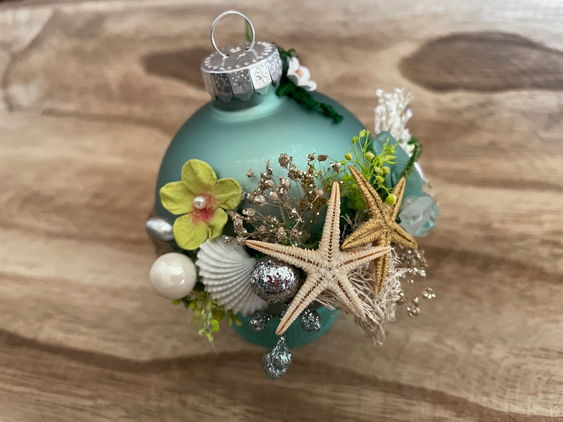 Nautical Ornaments Christmas Ornament Coastal Ornaments - Etsy