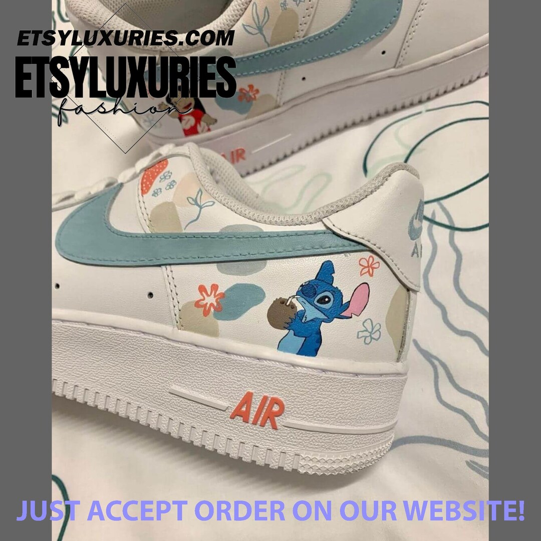 custom lilo and stitch air forces