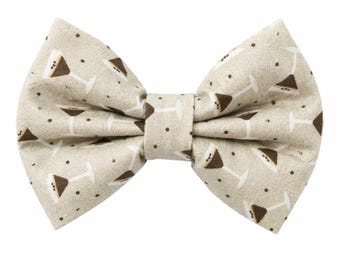espresso martini bow tie by DAPPER DEXTER