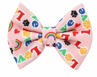 love pet bow tie by DAPPER DEXTER