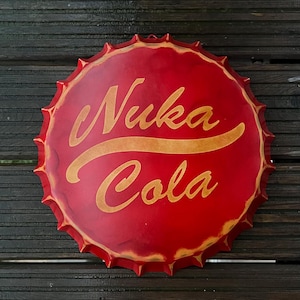 Fallout Nuka cola bottle cap wall hanging decoration