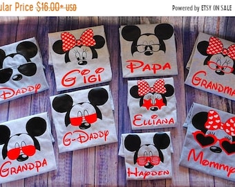 ON SALE Personalized Disney Trip Shirts, Disney Family Shirts, Disney Trip, Disney Group, Mickey shirt, Minnie Shirt, Disney Family shirts,