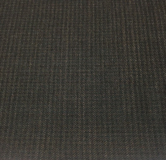 Made In England BULMER AND LUMB Black 100/% Wool Suit Fabric. 320g