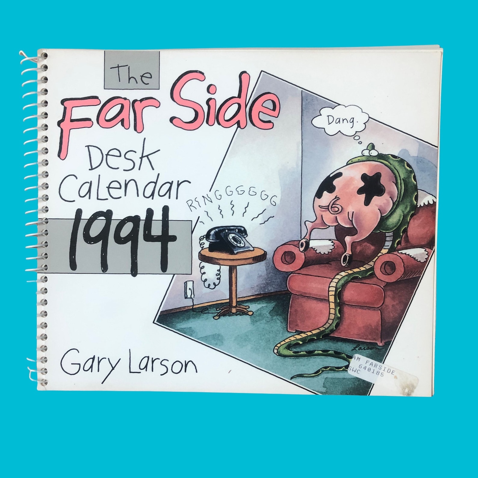 Vintage 1994 the Far Side Desk Calendar Gary Larson Colored Etsy