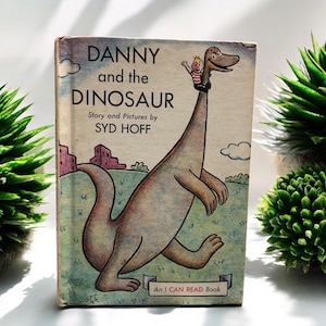Vintage 1958 Danny and the Dinosaur An I Can Read Hardcover Book By Syd Hoff