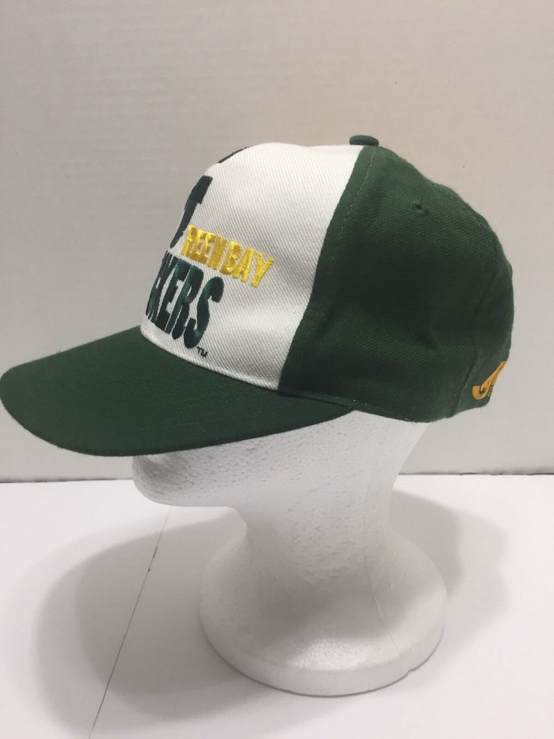 Green Bay Packers Hat Vintage 90s Wool Blend Snapback NFL | Etsy