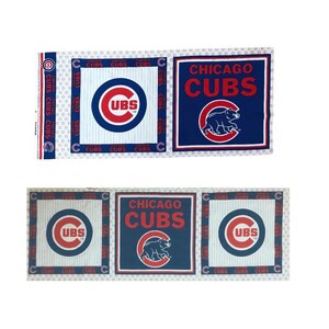 Chicago Cubs MLB Cotton Quilt Block Set Of 2 Or 3 Fabric Traditions 2000 Rare