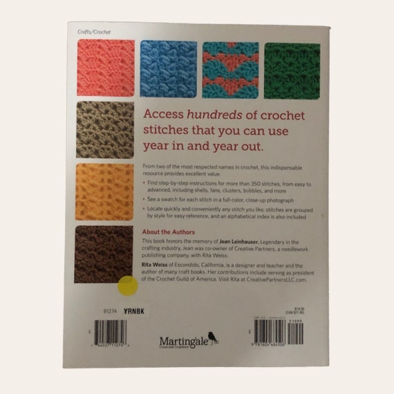 The Complete Book of Crochet Stitch Designs Book Review  Stitch design,  Crochet stitches, Crochet stitches dictionary