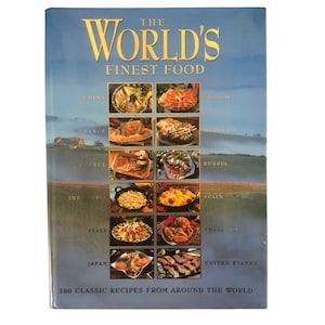 'S Werelds beste kookboek voor eten 180 klassieke recepten uit de hele wereld Hardcover, eerste editie 1994