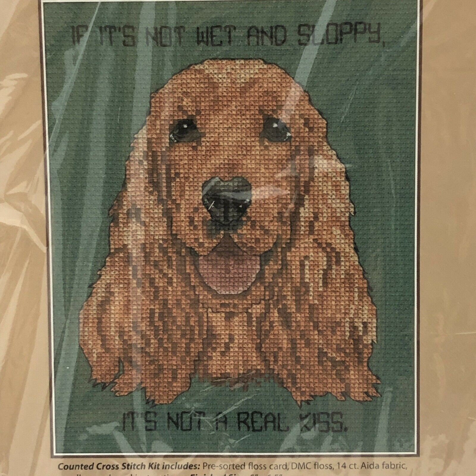 Needlepoint Cocker Spaniel Pillow' by CT