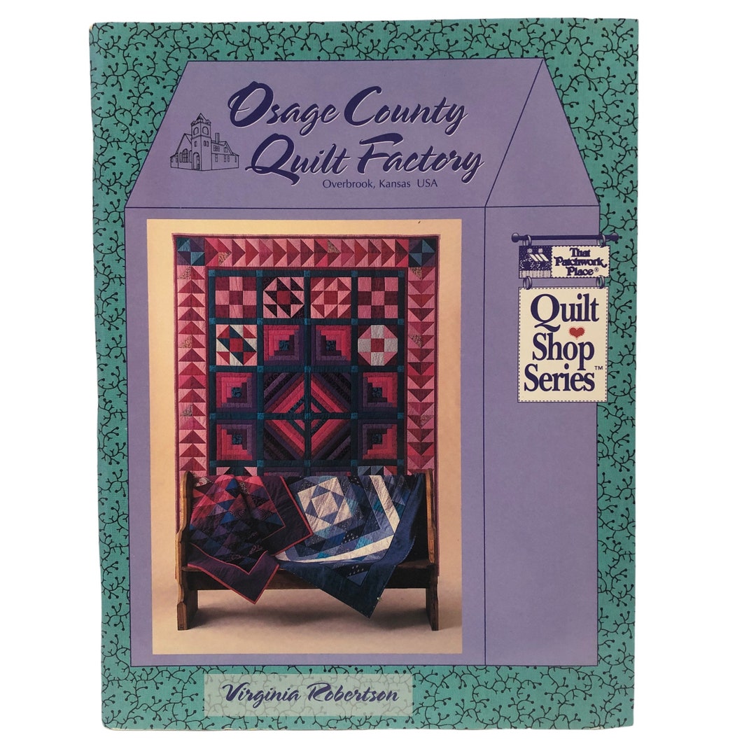 Osage County Quilt Factory Pattern Book, Kansas City Sampler Quilts - Etsy