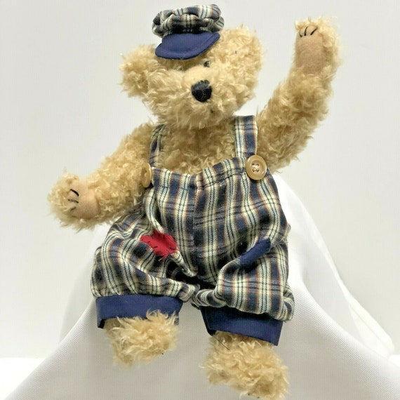 Vintage Gund Heritage Collection Teddy Bear Plush Hobo Striped Etsy