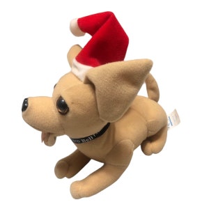 Gidget the Talking Taco Bell Chihuahua Dog viva Gorditas and feliz