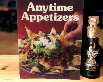 1985 Better Homes and Gardens Anytime Appetizers Softcover Cookbook First Edition 2nd Printing